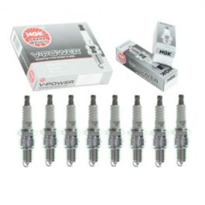 8 pc NGK V-Power Spark Plugs for 1966-1969 Chevrolet Corvette 7.0L V8