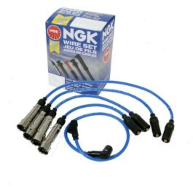 NGK Spark Plug Wire Set for 1984-1995 Volkswagen Jetta 1.8L L4