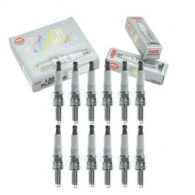12 pc NGK Laser Platinum Spark Plugs for 2011 Ferrari 599 GTO 6.0L V12