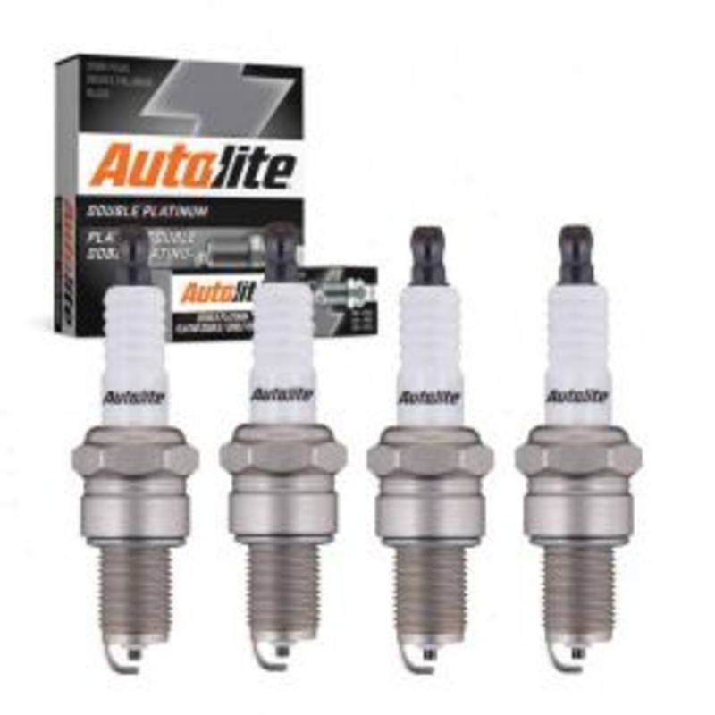 4 pc Autolite Double Platinum Spark Plug for 1964 Alfa Romeo GTC