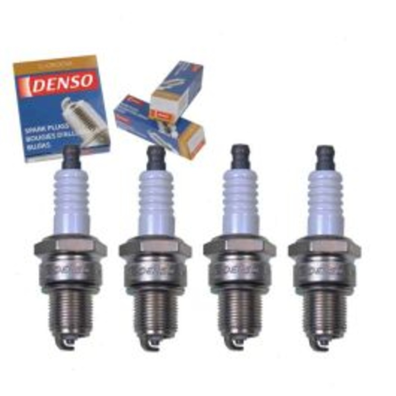 4 pc DENSO Standard U-Groove Spark Plugs for 2002-2004 Hyundai Santa Fe 2.4L L4