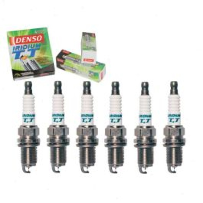 6 pc DENSO Iridium TT Spark Plugs for 2009 Audi A4 Quattro 3.2L V6