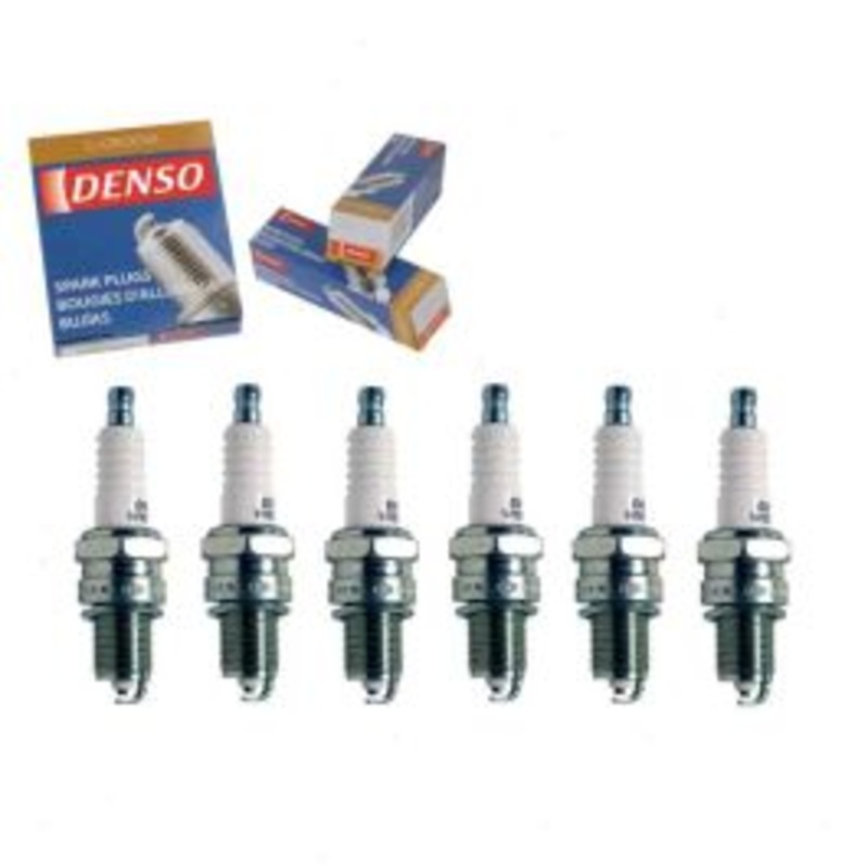 6 pc DENSO Standard U-Groove Spark Plugs for 1961-1967 Dodge D100 Series 3.7L L6