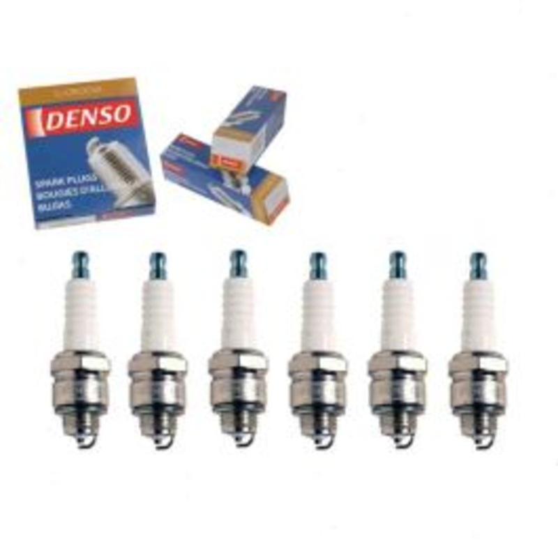 6 pc DENSO Standard U-Groove Spark Plugs for 1964-1976 Buick Skylark 3.7L 3.8L V6