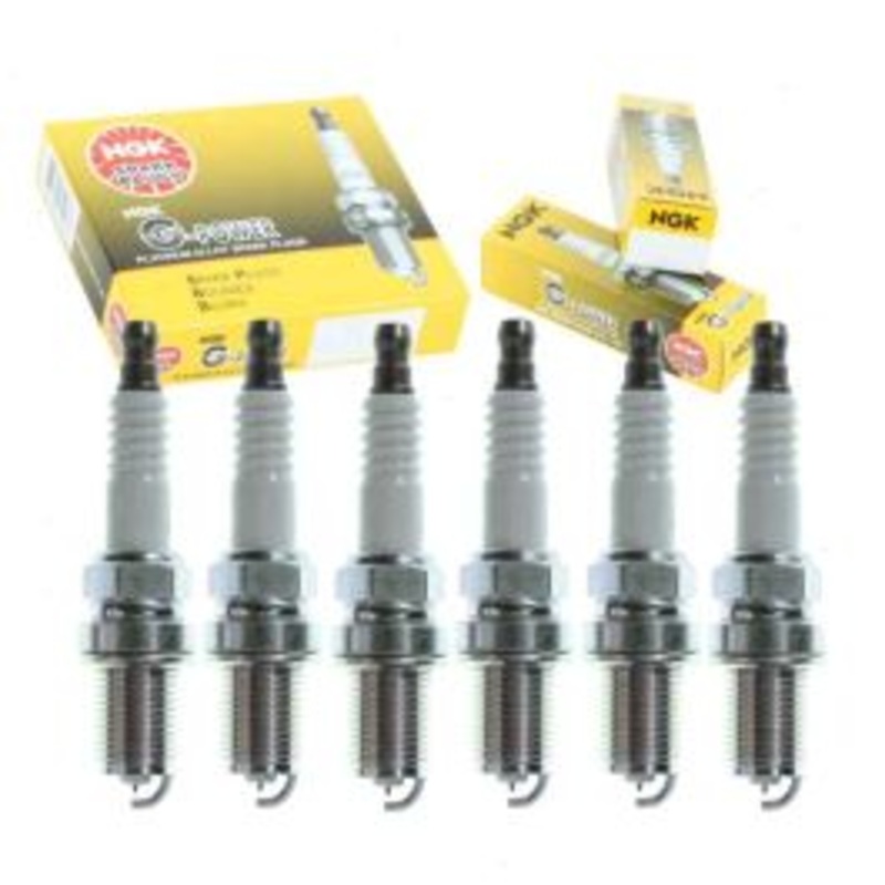 6 pc NGK G-Power Spark Plugs for 2005 Audi Allroad Quattro 2.7L V6