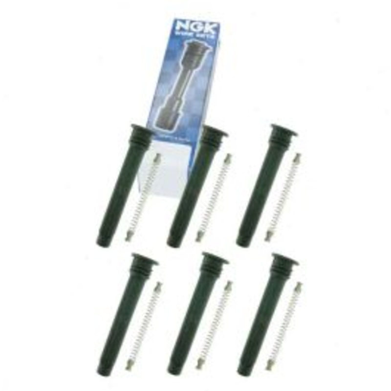 6 pc NGK Ignition Coil Boots for 2011-2014 Dodge Charger 3.6L V6