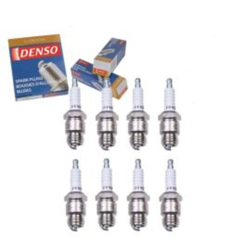 8 pc DENSO Standard U-Groove Spark Plugs for 1964-1974 Mercury Comet 4.7L 5.0L 5.8L 7.0L V8
