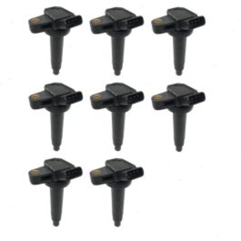 8 pc Hitachi Ignition Coils for 2003 Toyota 4Runner 4.7L V8