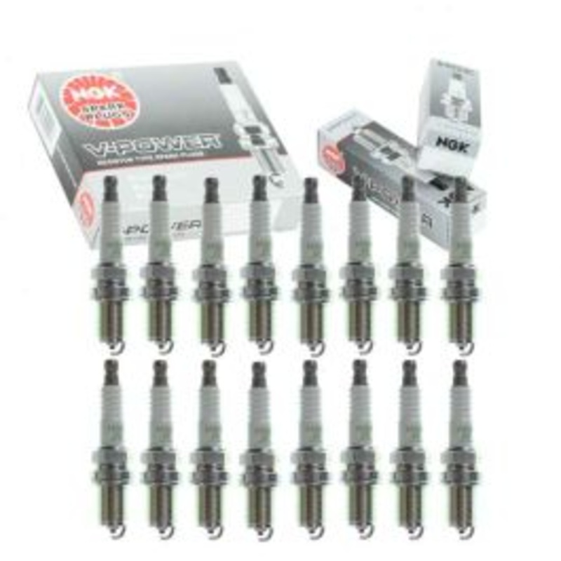 16 pc NGK V-Power Spark Plugs for 2000-2006 Mercedes-Benz S500 5.0L V8