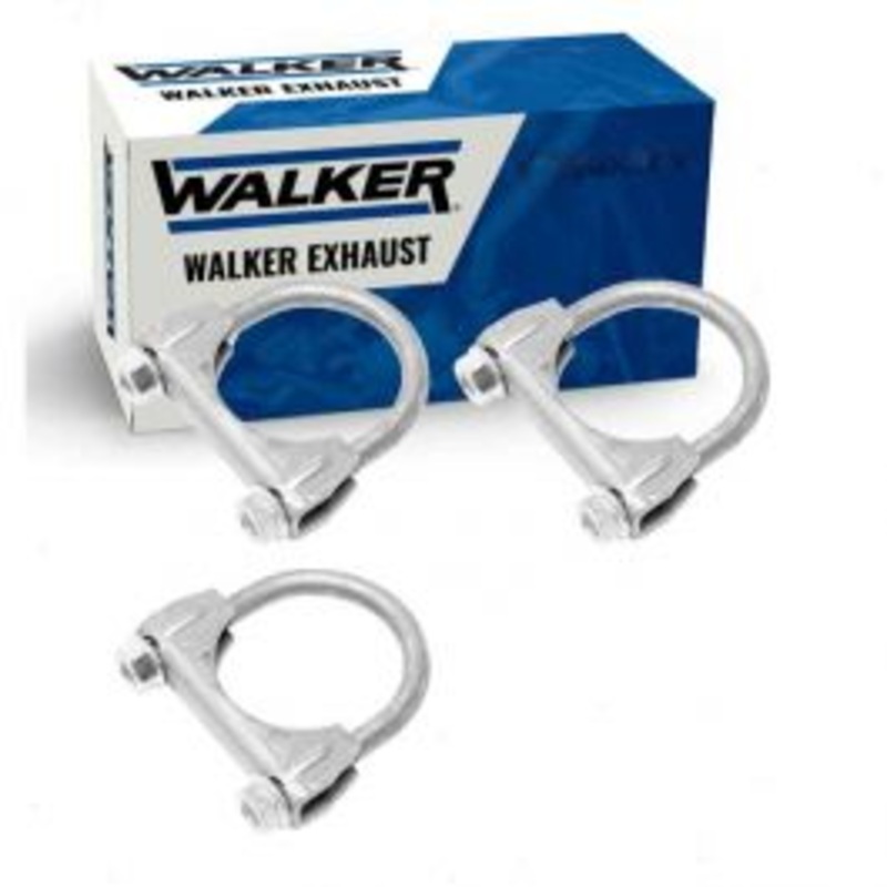 3 pc Walker Exhaust Clamps for 1980 Chevrolet Citation 2.8L V6