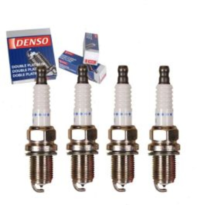 4 pc DENSO Double Platinum Spark Plugs for 1993-1998 Saturn SW1 1.9L L4