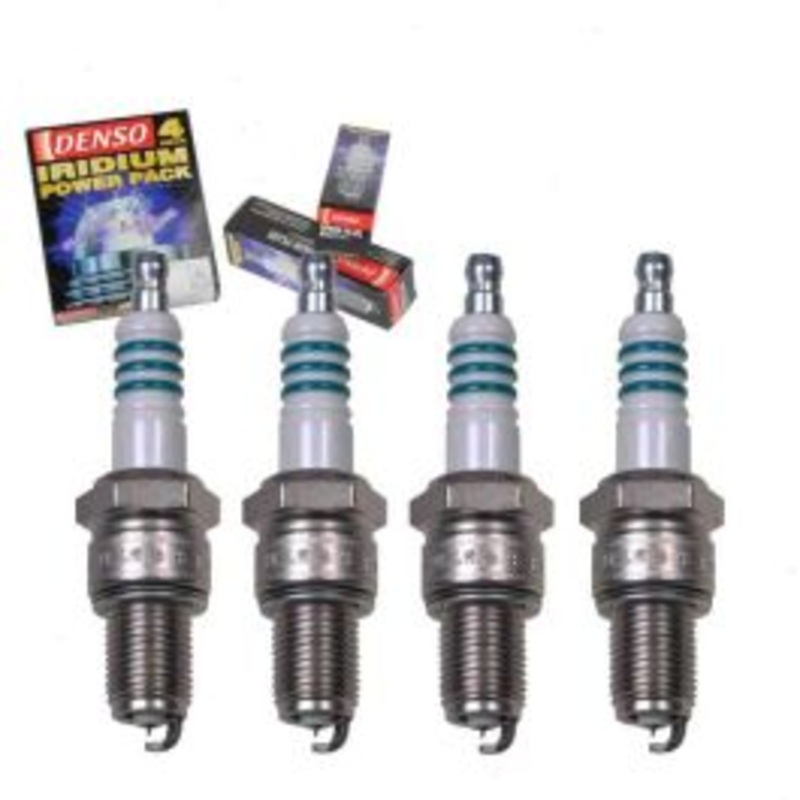 4 pc DENSO Iridium Power Spark Plugs for 1979-1987 Mazda 626 2.0L L4