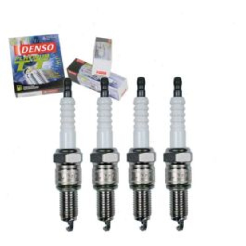 4 pc DENSO Platinum TT Spark Plugs for 1983 Nissan Pulsar 1.6L L4