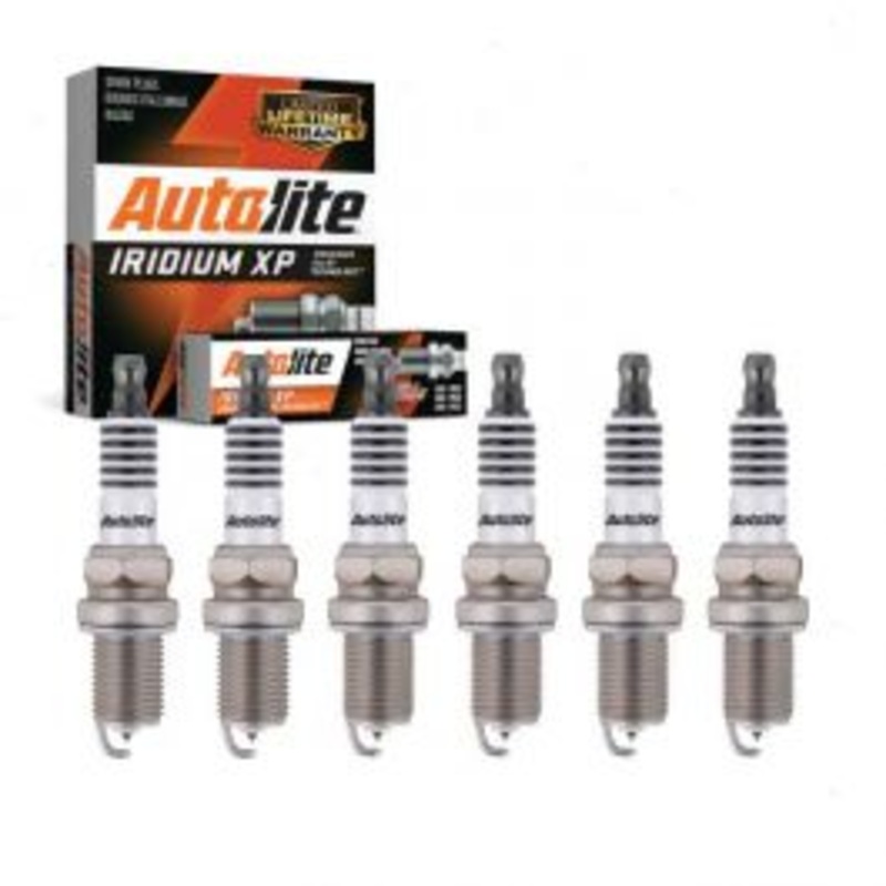 6 pc Autolite Iridium XP Spark Plug for 2008-2010 Audi A5 Quattro 3.2L V6