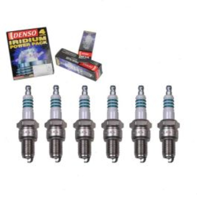 6 pc DENSO Iridium Power Spark Plugs for 1970-1978 American Motors Gremlin 3.3L 3.8L 4.2L L6