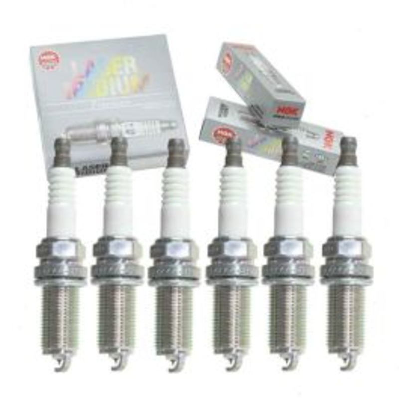 6 pc NGK Laser Iridium Spark Plugs for 2007-2009 Hyundai Santa Fe 2.7L V6