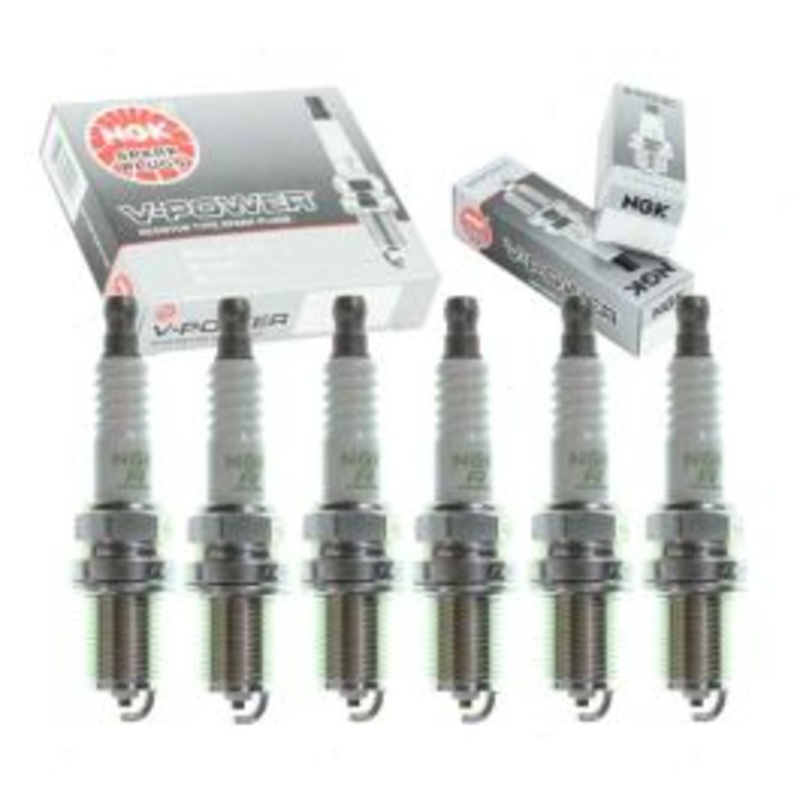 6 pc NGK V-Power Spark Plugs for 2002-2014 Kia Sedona 3.5L 3.8L V6