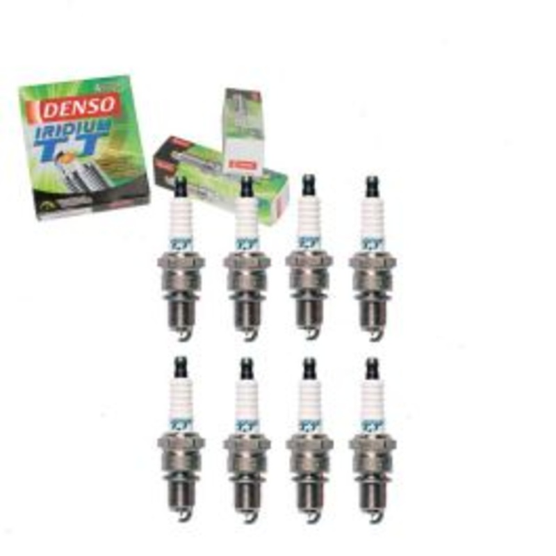 8 pc DENSO Iridium TT Spark Plugs for 1973-1974 Mercedes-Benz 450SL 4.5L V8