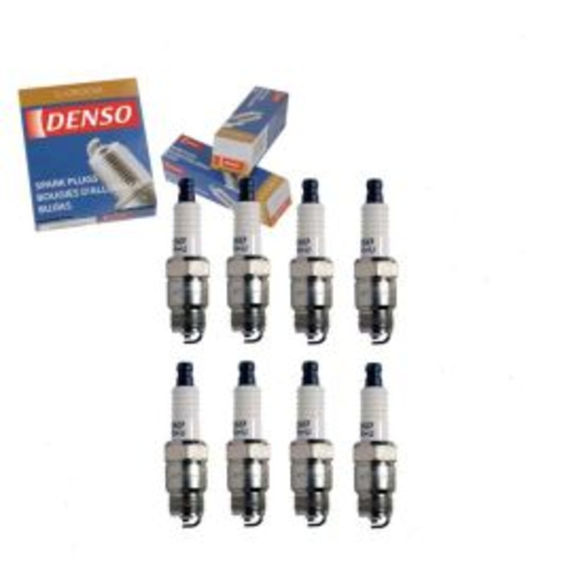8 pc DENSO Standard U-Groove Spark Plugs for 1972-1974 Ford Gran Torino 5.8L 6.6L 7.0L V8