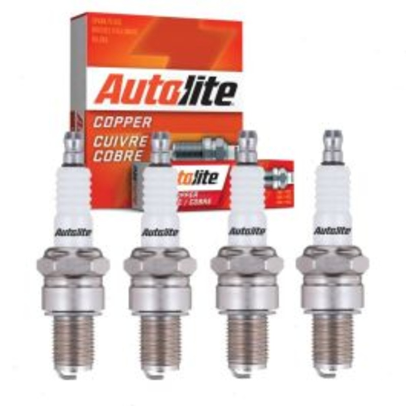 4 pc Autolite Copper Core Spark Plugs for 1953-1954 Austin Healey 100 2.2L L4
