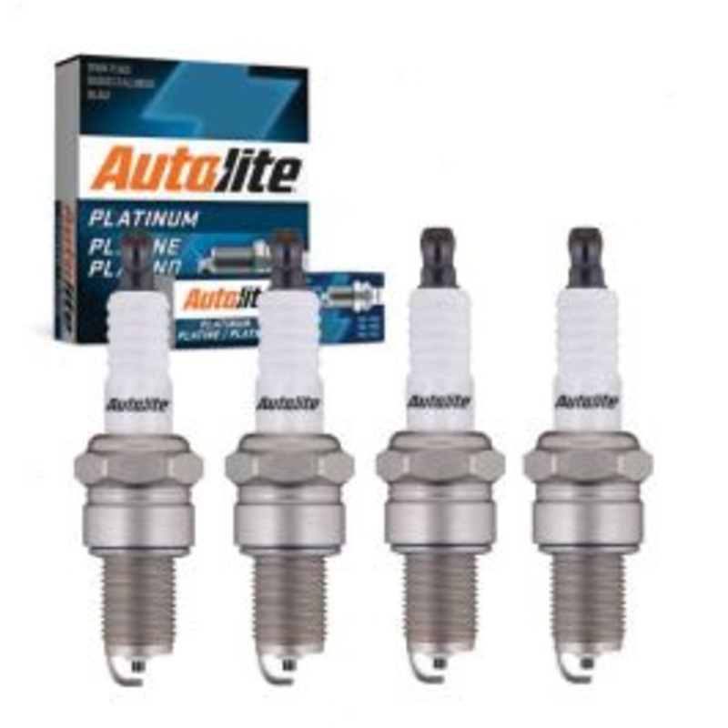 4 pc Autolite Platinum Spark Plug for 1956-1959 Sunbeam Rapier 1.4L 1.5L L4
