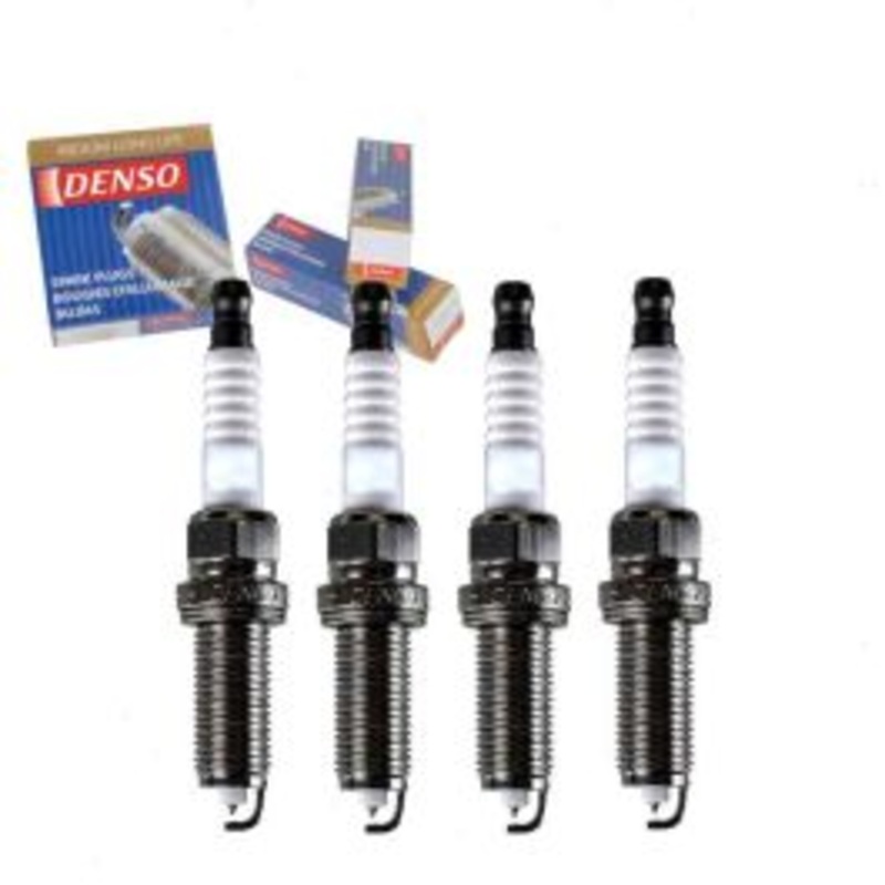 4 pc DENSO Iridium Long Life Spark Plugs for 2015 Toyota Prius Plug-In 1.8L L4