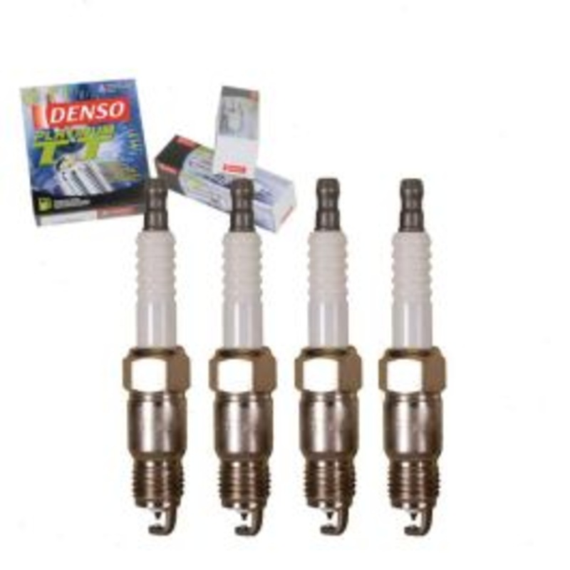 4 pc DENSO Platinum TT Spark Plugs for 1975-1977 Pontiac Astre 2.3L 2.5L L4