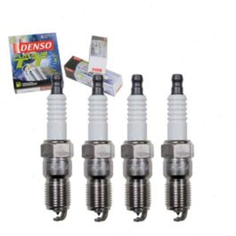 4 pc DENSO Platinum TT Spark Plugs for 1978-1980 Ford Fiesta 1.6L L4
