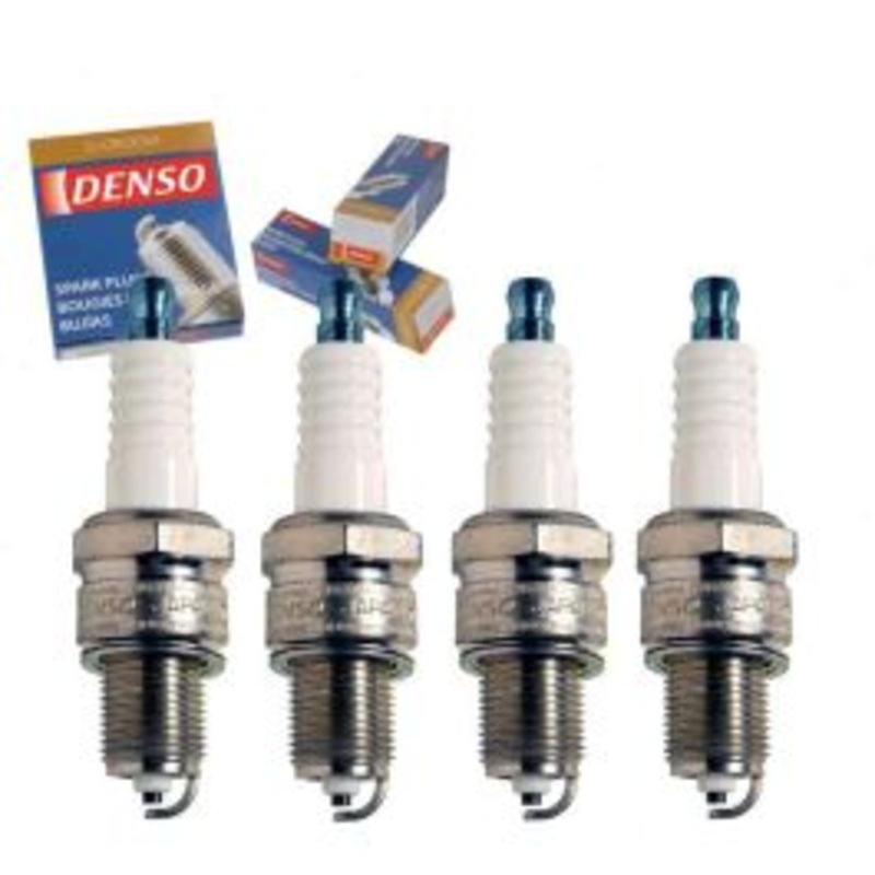 4 pc DENSO Standard U-Groove Spark Plugs for 1990-1998 Eagle Talon 2.0L L4
