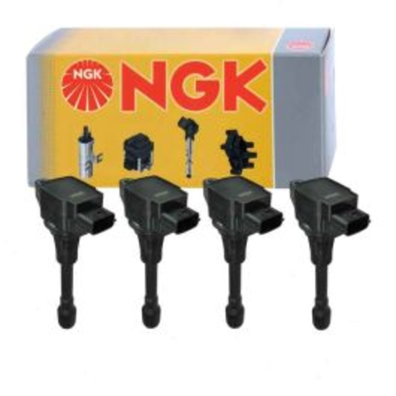 4 pc NGK Ignition Coils for 2013-2019 Nissan Versa 1.6L L4