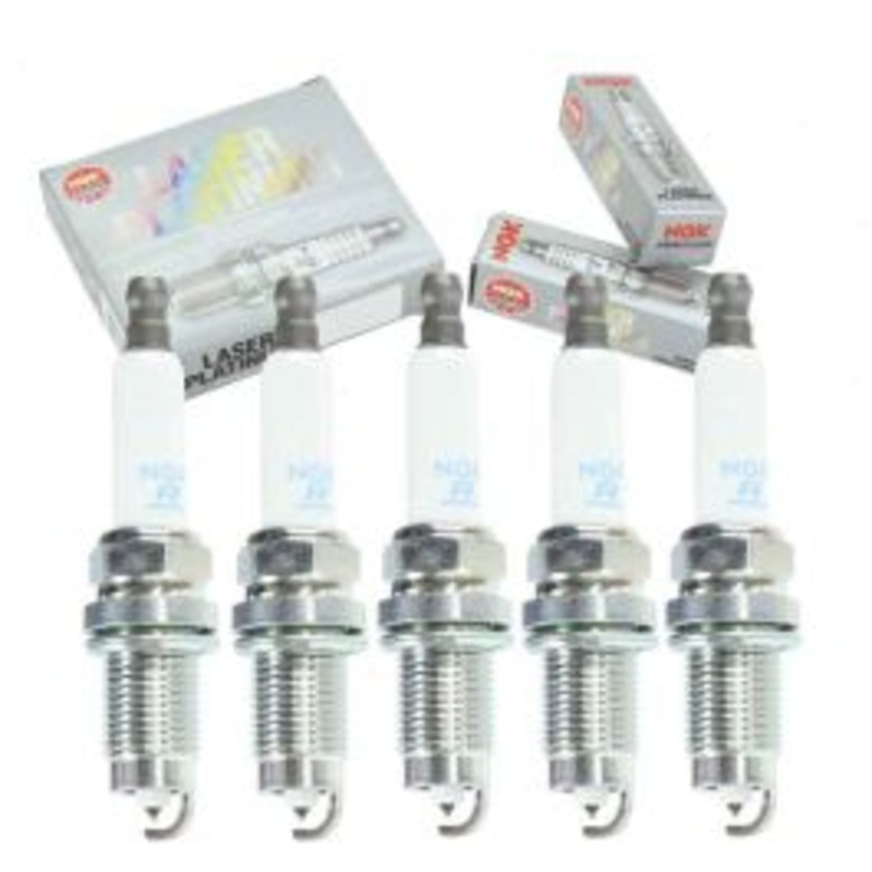 5 pc NGK Laser Platinum Spark Plugs for 2010 Volkswagen Golf 2.5L L5