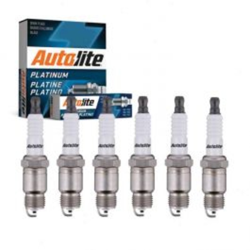 6 pc Autolite Platinum Spark Plug for 1979 Pontiac Grand Am 3.8L V6