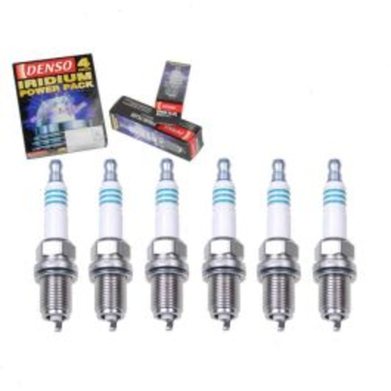 6 pc DENSO Iridium Power Spark Plugs for 1996 Mercedes-Benz C36 AMG 3.6L L6