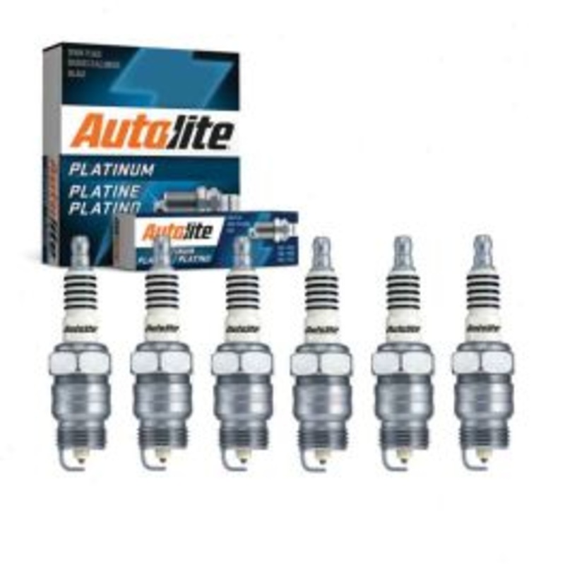 6 pc Autolite Platinum Spark Plug for 1965-1967 Ford Econoline 3.9L L6