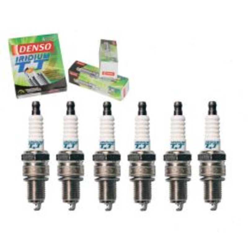 6 pc DENSO Iridium TT Spark Plugs for 1961-1966 Chevrolet Suburban 3.8L 4.1L L6