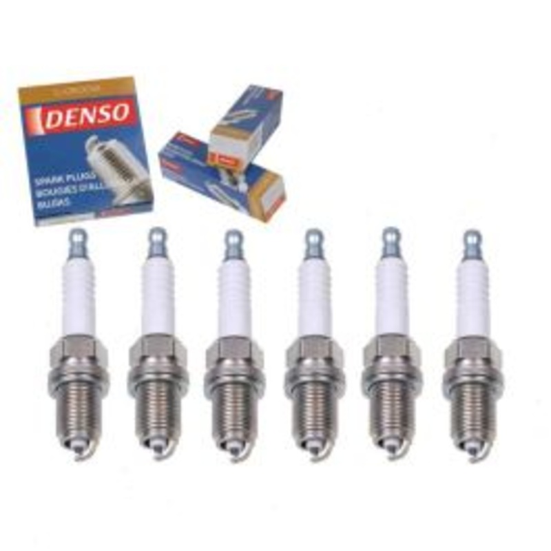 6 pc DENSO Standard U-Groove Spark Plugs for 1986-1989 Nissan D21 3.0L V6