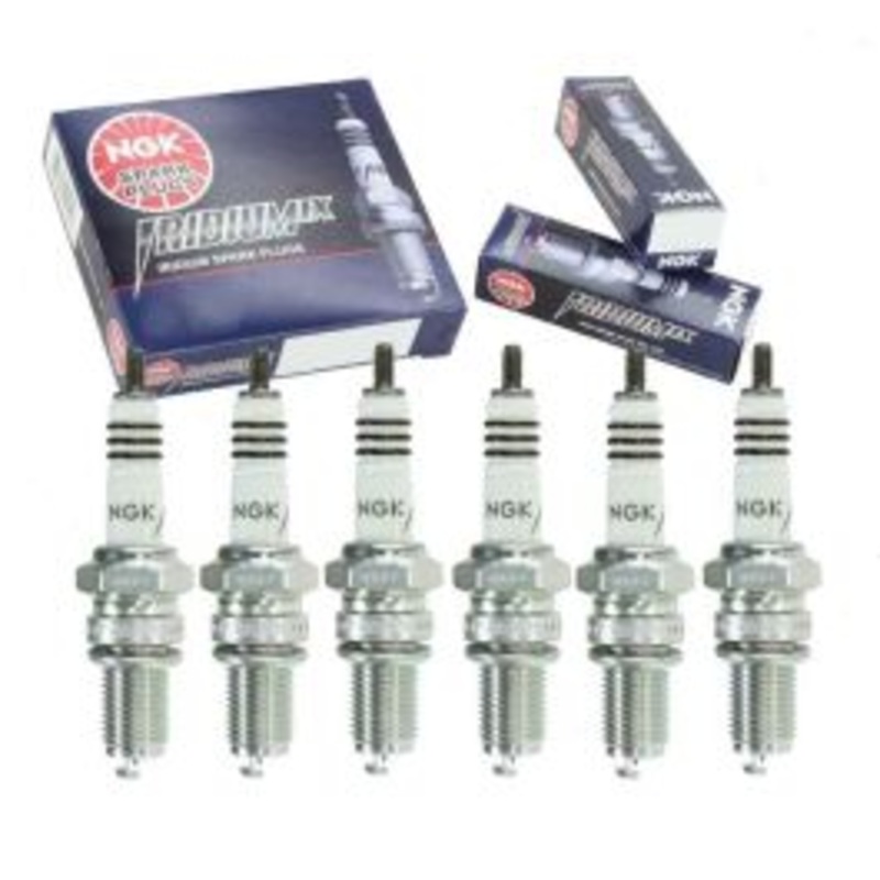 6 pc NGK Iridium IX Spark Plugs for 1988 BMW M5 3.5L L6