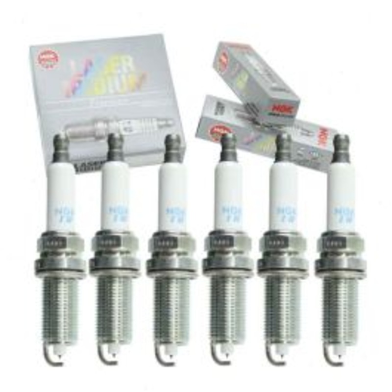 6 pc NGK Laser Iridium Spark Plugs for 2007 BMW 328xi 3.0L L6