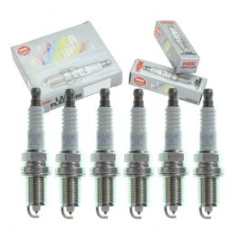 6 pc NGK Laser Platinum 6876 PZFR6F Spark Plugs