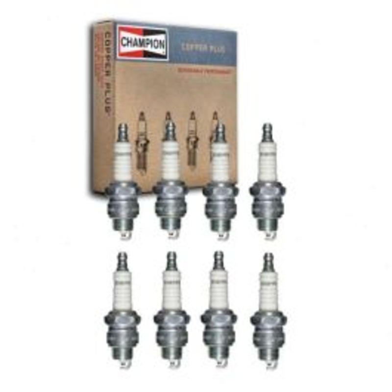 8 pc Champion Copper Plus Spark Plugs for 1963-1968 Pontiac Grand Prix 6.6L 6.9L V8