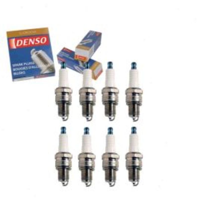 8 pc DENSO Standard U-Groove Spark Plugs for 1980-1981 Nissan 510 2.0L L4