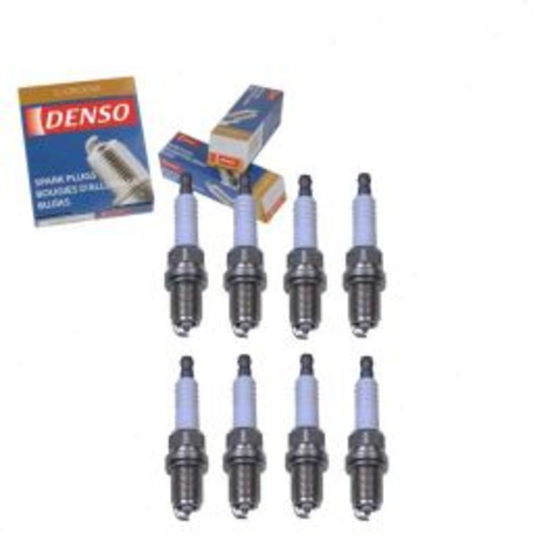 8 pc DENSO Standard U-Groove Spark Plugs for 2003-2004 Mercedes-Benz S500 5.0L V8