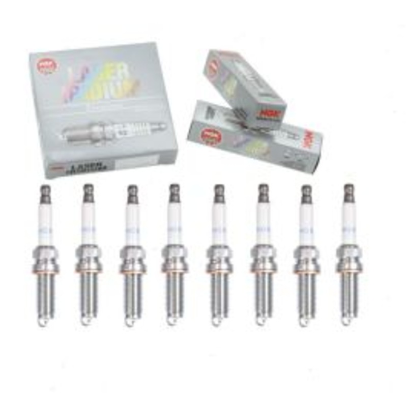8 pc NGK Laser Iridium Spark Plugs for 2019 Jaguar XE 5.0L V8