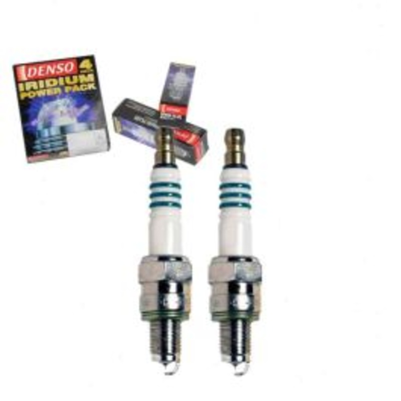 2 pc DENSO Iridium Power 5383 IUF22 Spark Plugs