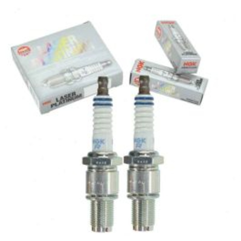 2 pc NGK Laser Platinum 5255 BUR9EQP Spark Plugs