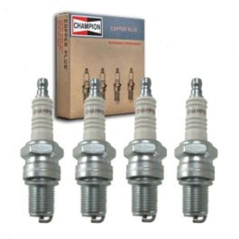 4 pc Champion Copper Plus Spark Plugs for 1953-1954 Arnolt-MG MG 1.3L L4