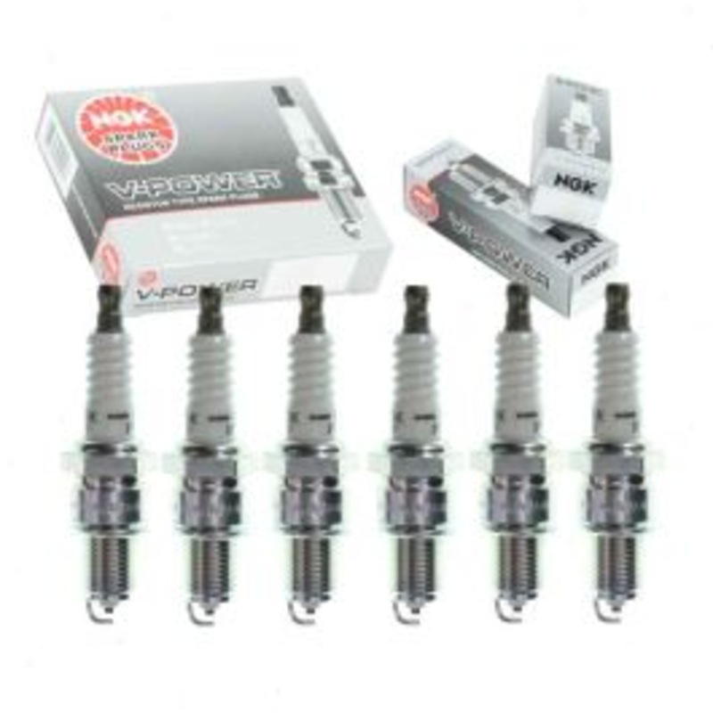 6 pc NGK V-Power Spark Plugs for 1990-2000 Dodge Grand Caravan 3.3L 3.8L V6