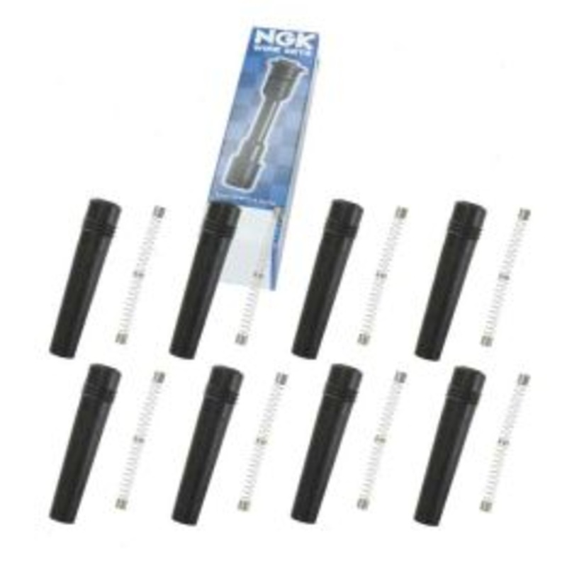 8 pc NGK Ignition Coil Boots for 2000-2006 Lincoln LS 3.9L V8