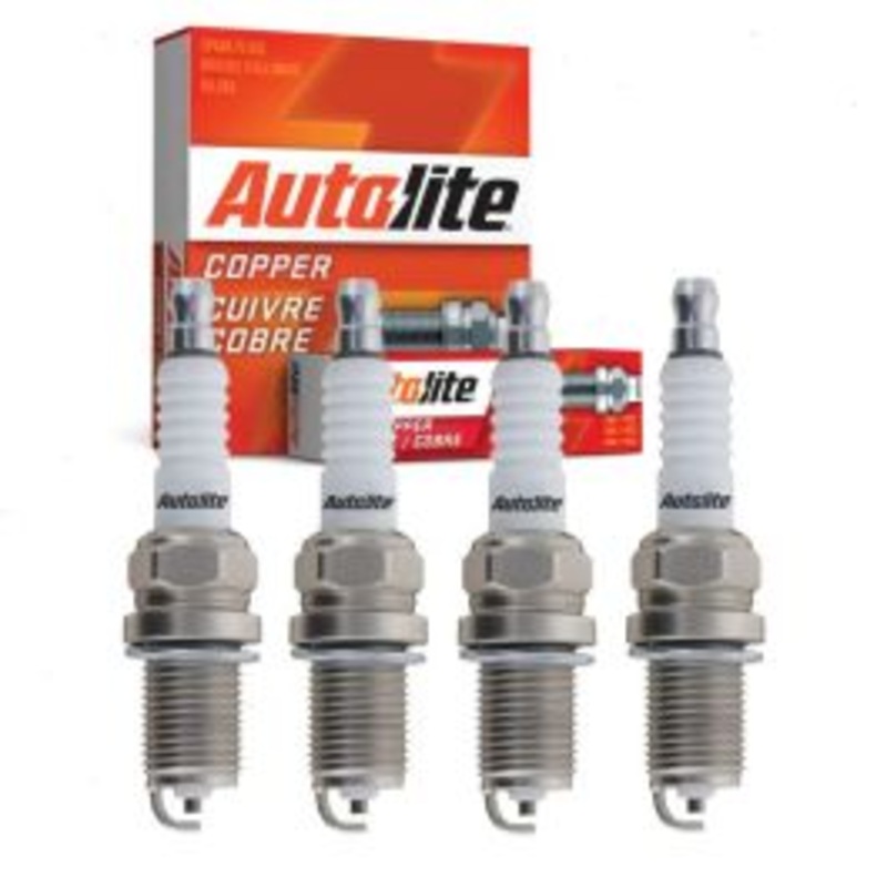 4 pc Autolite Copper Core Spark Plugs for 2015-2018 Audi Q3 Quattro 2.0L L4