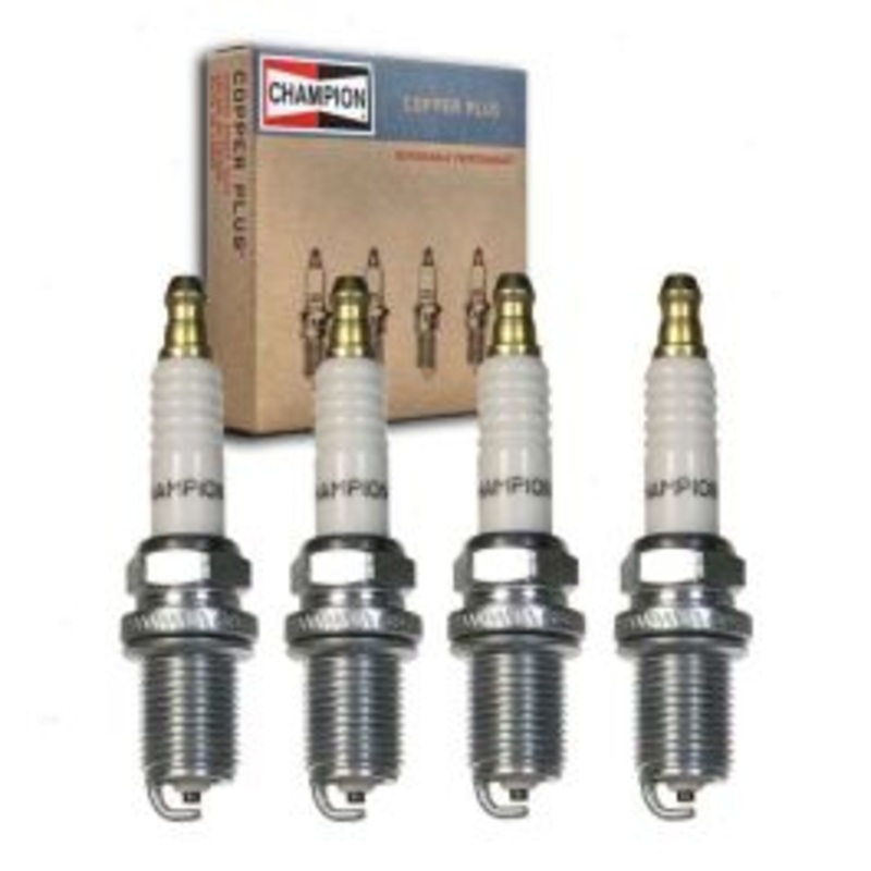 4 pc Champion Copper Plus 946 QC12YC Spark Plugs